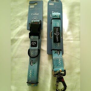 Lucy & Co. Sail Collar and Leash Set (M)